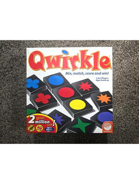 MindWare Qwirkle Board Game Strategy Family Classic Free Ship Add’l